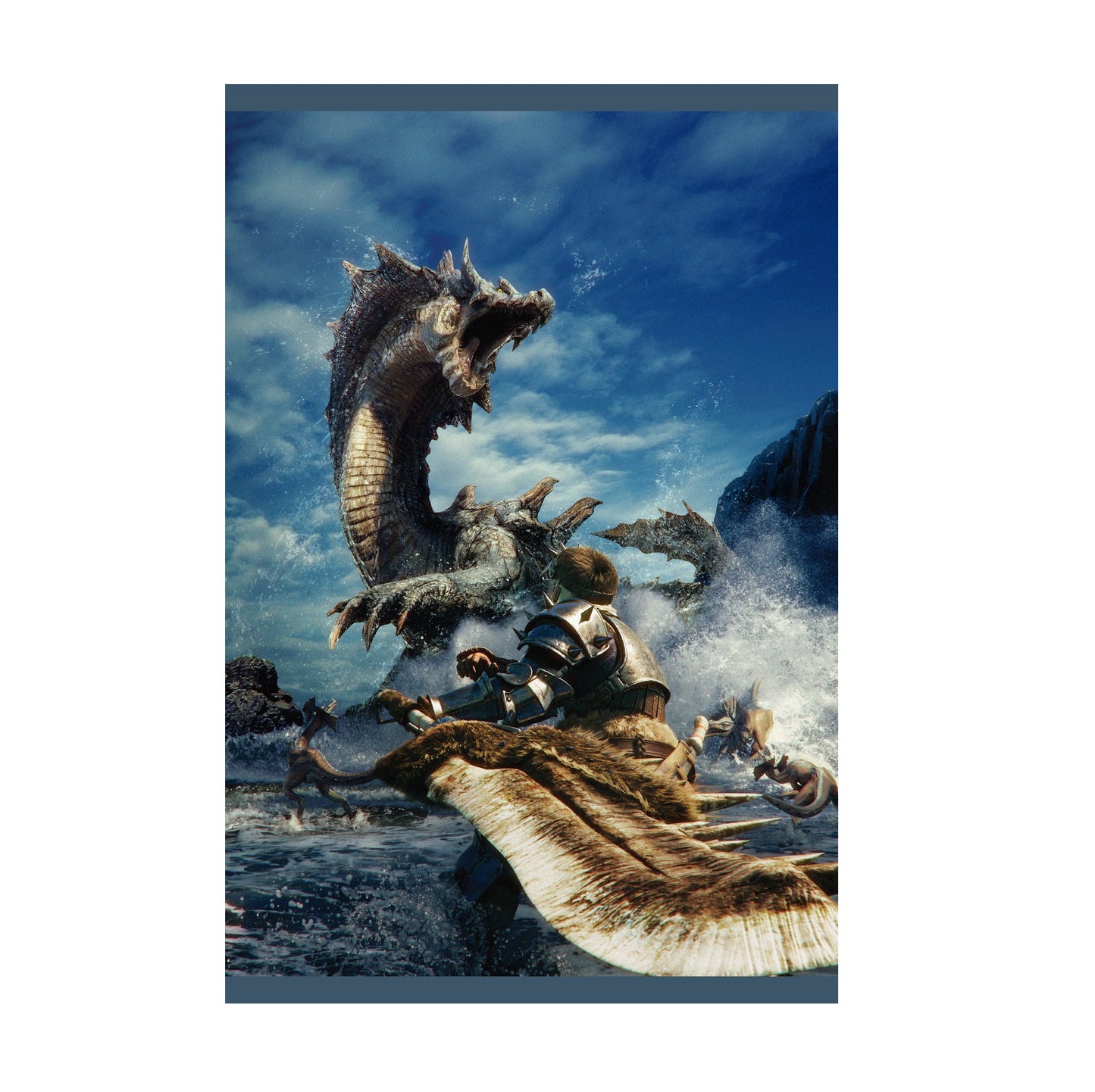 Monster Hunter Tri cover art print