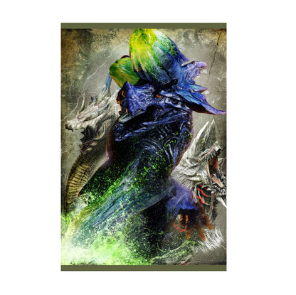 Monster Hunter 3 Ultimate key art print