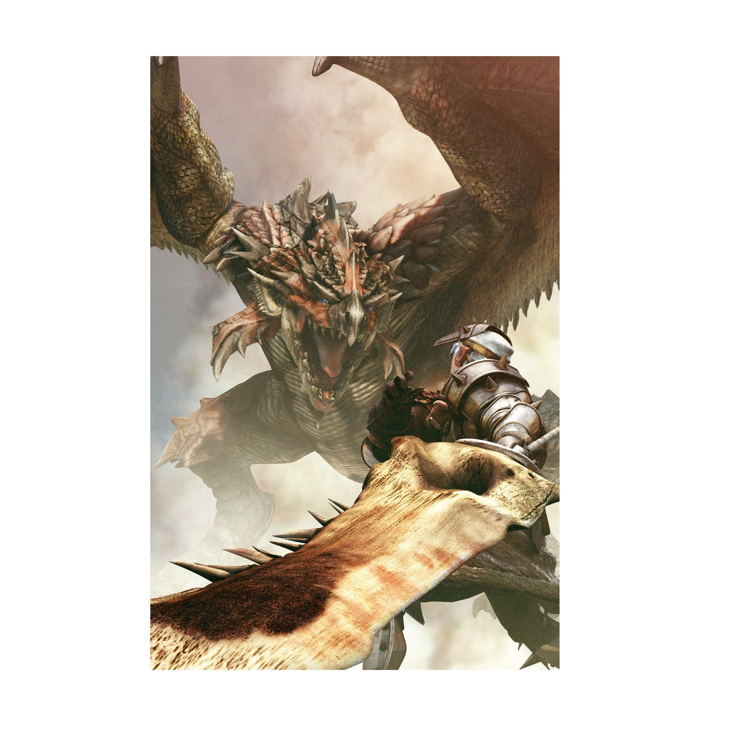 Monster Hunter Freedom cover art print