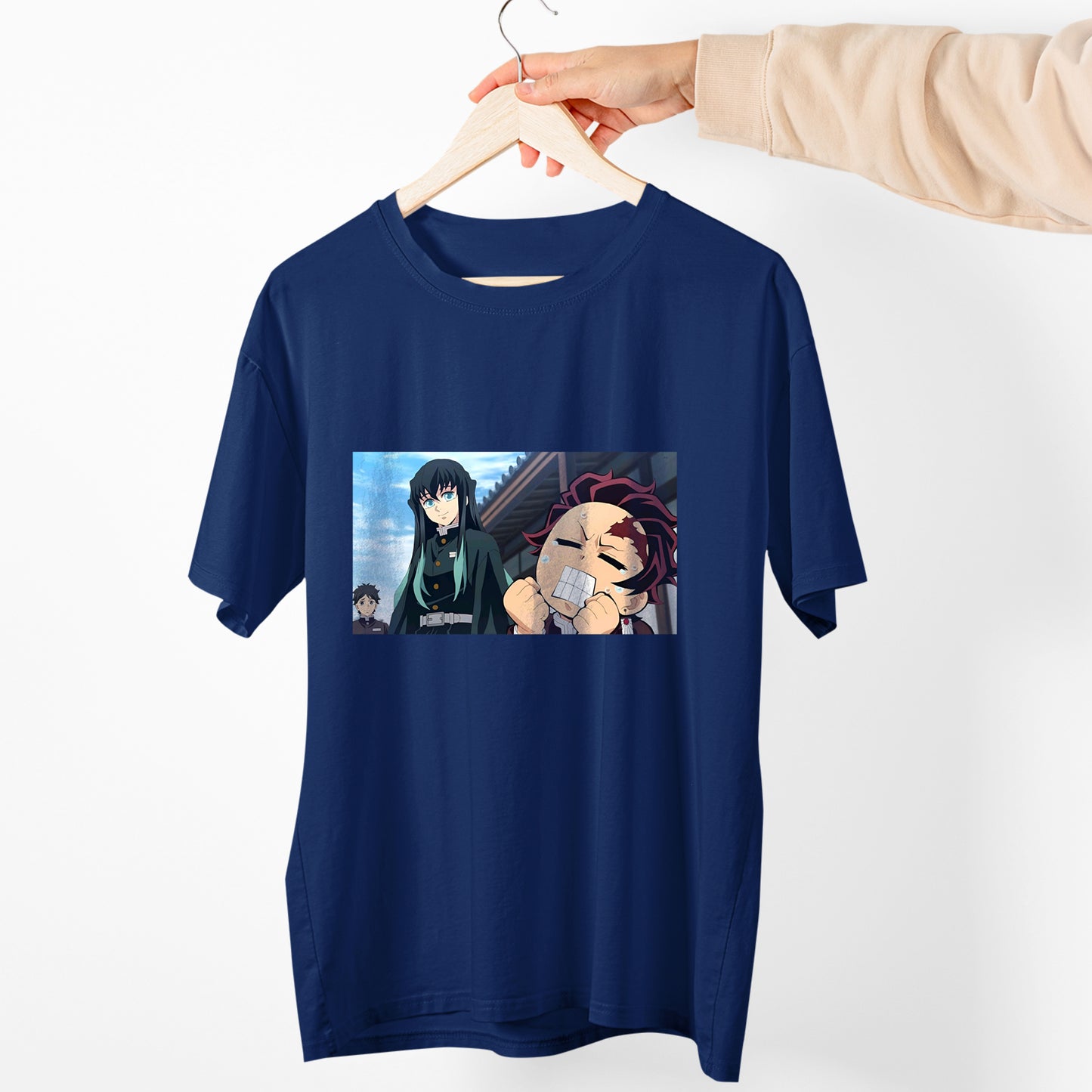 Muichirou looks at Tanjiro KnY | Demon Slayer: Kimetsu no Yaiba Premium Unisex T-Shirt