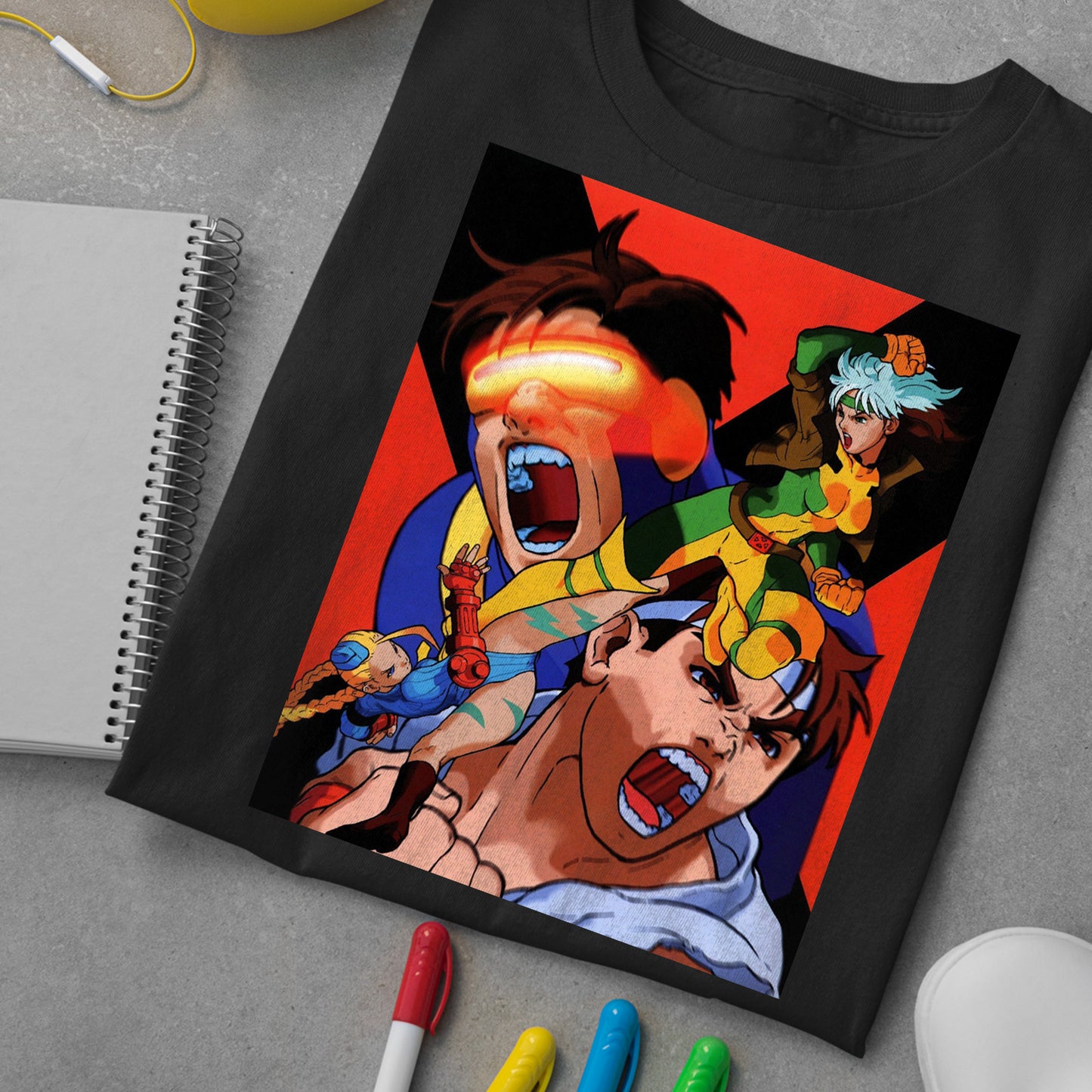 Mutants Vs Fighters V1 | Marvel VS Capcom Premium Unisex T-shirt