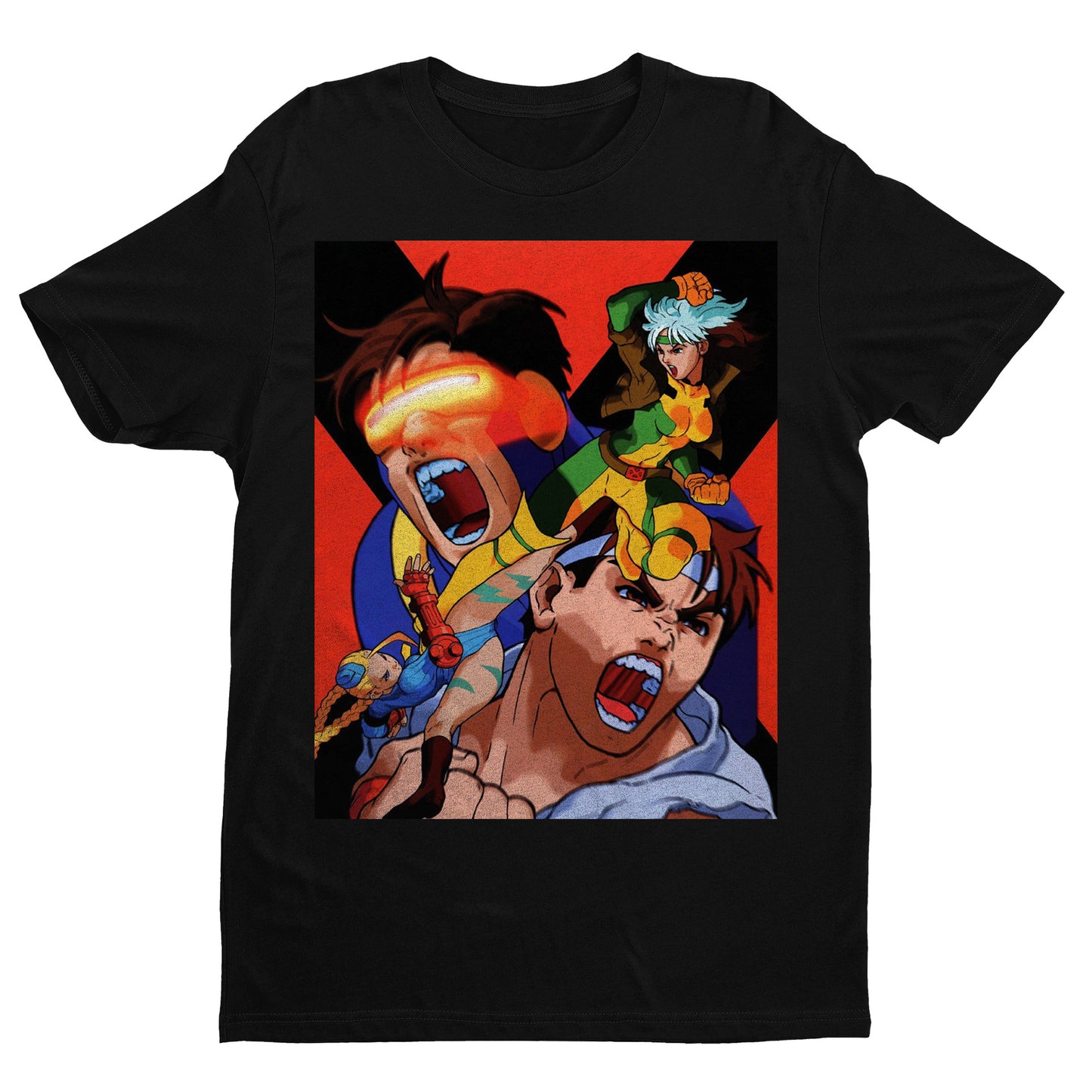 Mutants Vs Fighters V1 | Marvel VS Capcom Premium Unisex T-shirt