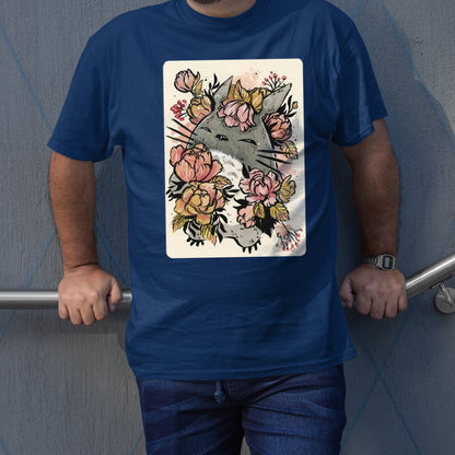My Neighbor Totoro Premium Unisex T Shirt | Totoro With Flower Exclusive Art