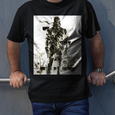 Naked Snake Big Boss MGS MGS3 Snake Eater Unisex T-shirt, Gamer Shirt, Gaming Gift