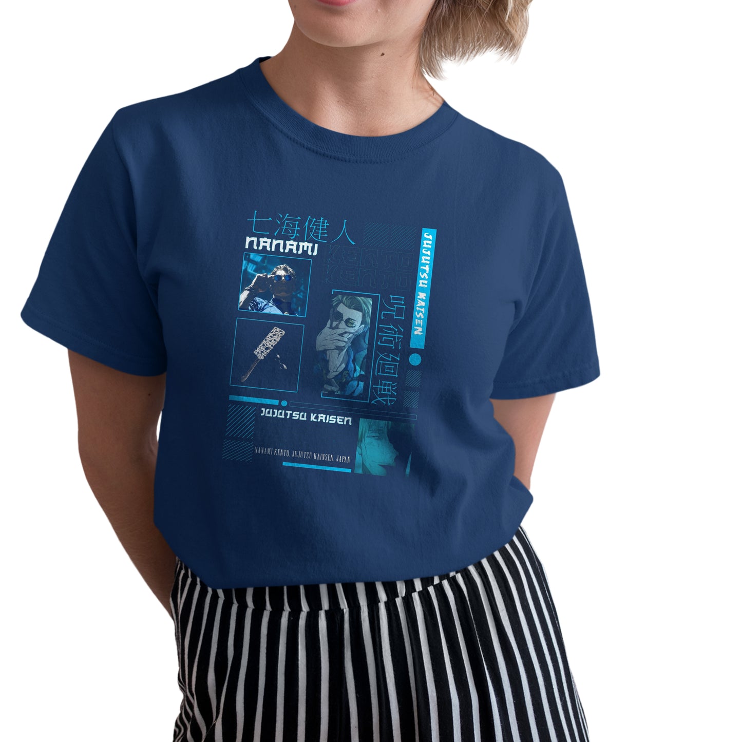 Nanami Shirt, Nanami Shirt, Nanami Kento Shirt, Jujutsu Shirt, Anime Graphic Tees, Best Anime Gifts, Kaisen Tshirt