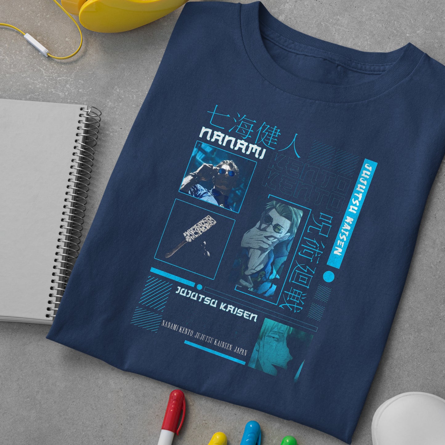 Nanami Shirt, Nanami Shirt, Nanami Kento Shirt, Jujutsu Shirt, Anime Graphic Tees, Best Anime Gifts, Kaisen Tshirt
