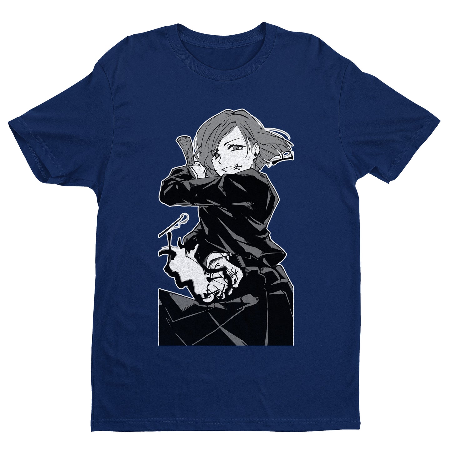 Nobara B&W JJK Shirt, Nobara Shirt, Anime Shirt, Anime Graphic Tee, Unisex Shirt