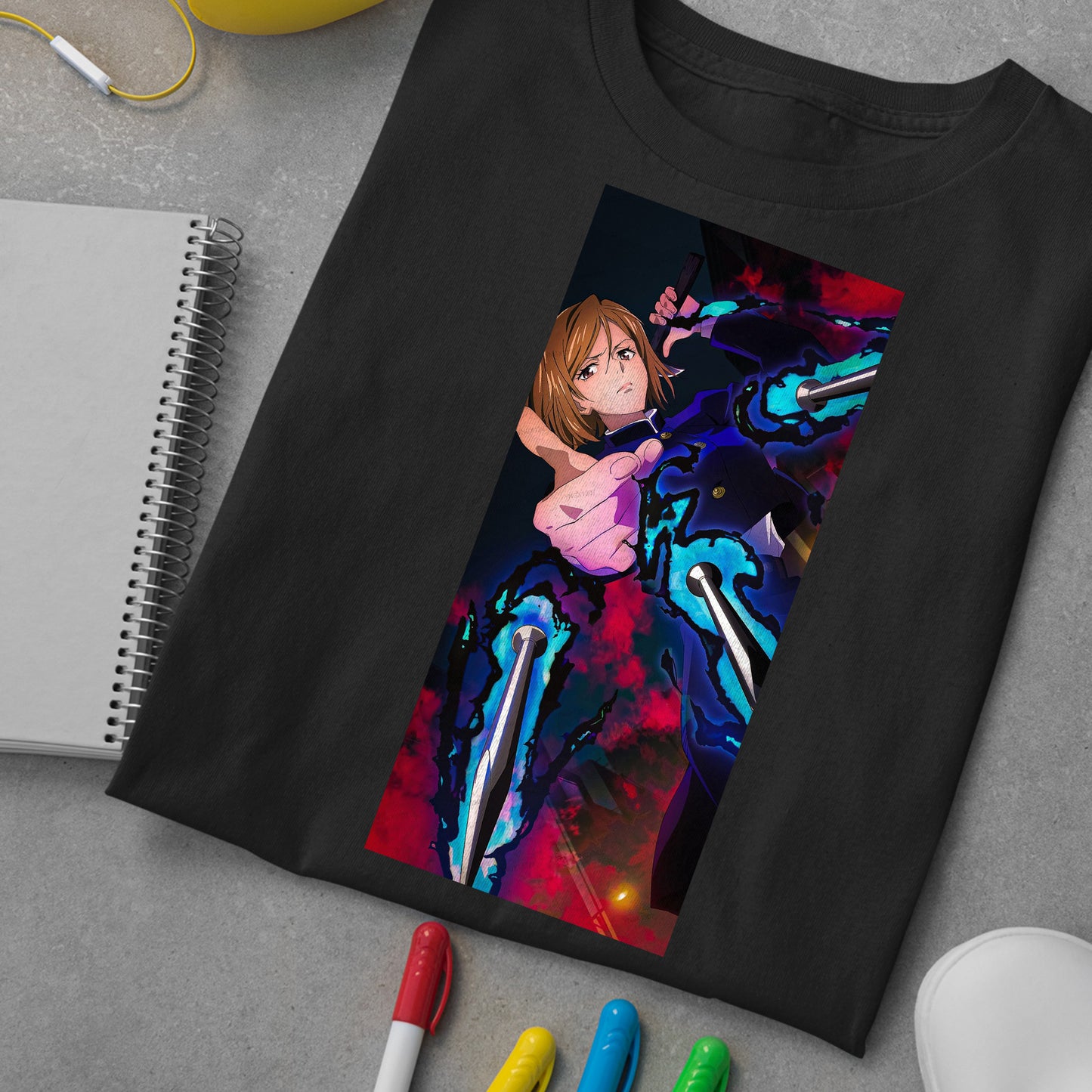 Nobara Shirt, Anime Shirt, Anime Graphic Tee, Unisex Shirt, Gift Him, Gift Her, Gift Boy Gift Girl, Anime Gifts