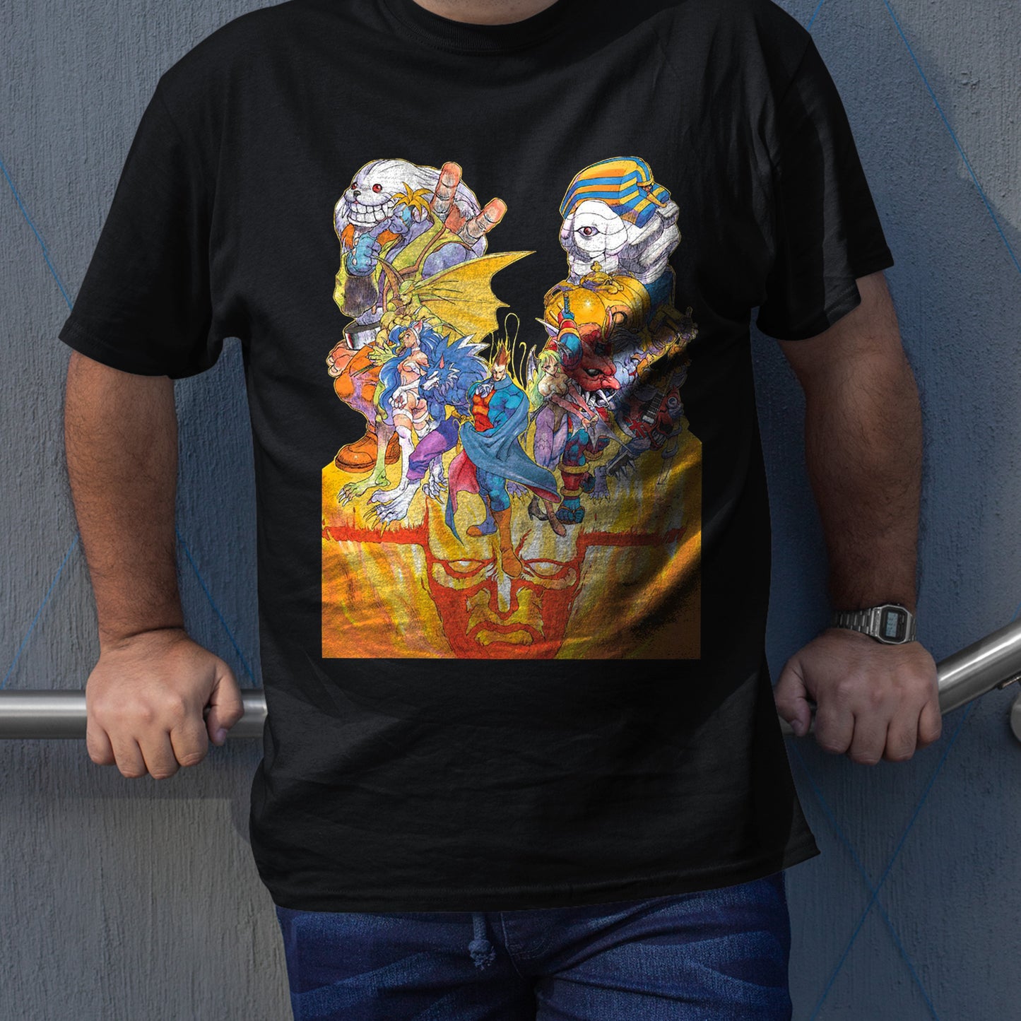 OG Vampire Daarkstalkers Night Warriors Cover Premium Unisex T-shirt