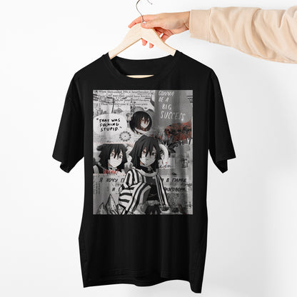 Obanai Iguro Collage Art | Demon Slayer: Kimetsu no Yaiba Premium Unisex T-Shirt
