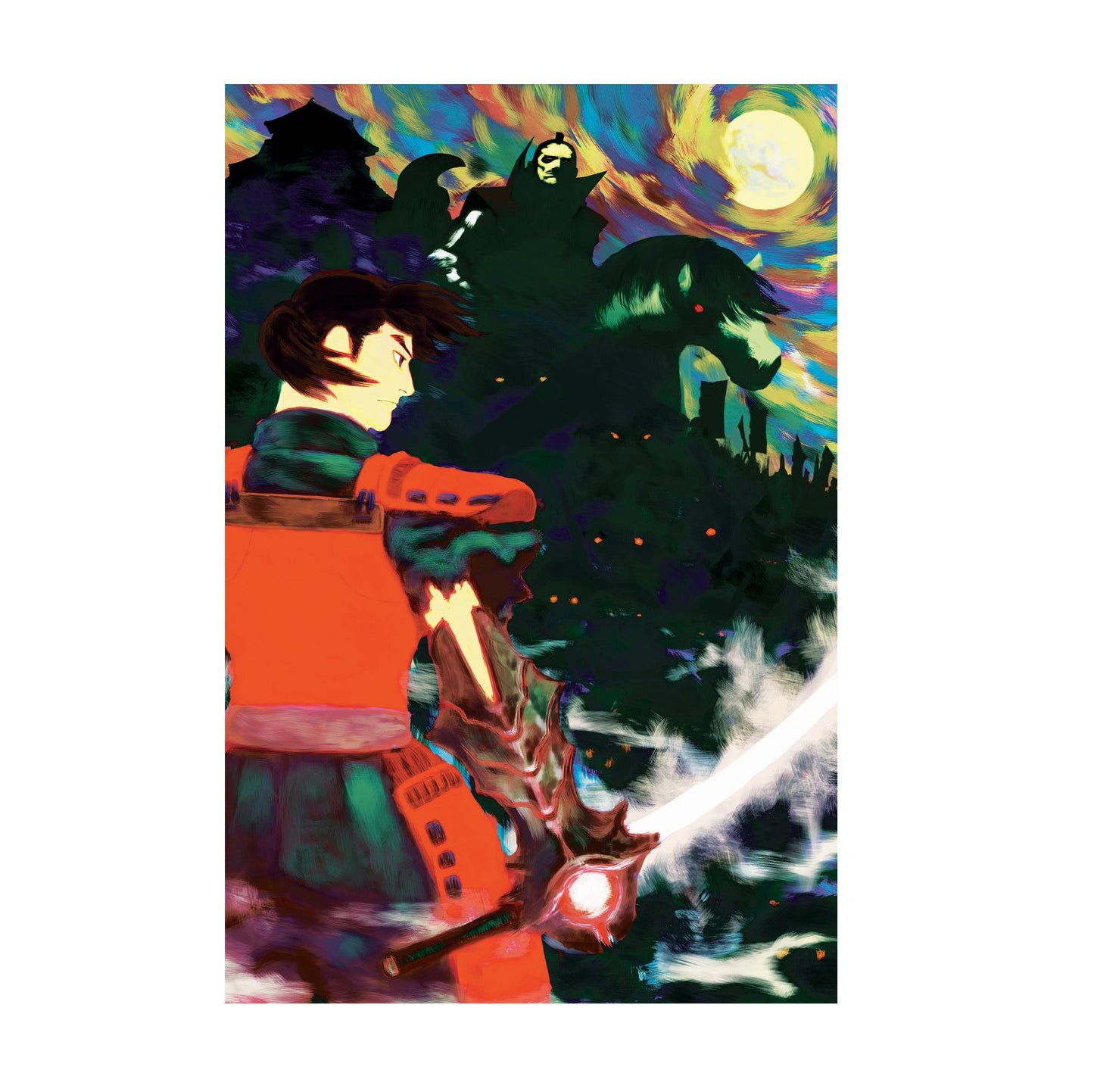 Onimusha Warlords Samanosuke key art print