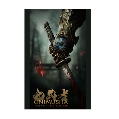 Onimusha Way of the Sword key art print