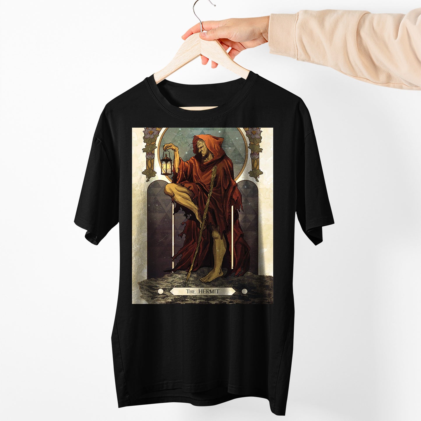 Oro Street Fighter Tarot Card Premium Unisex T-shirt