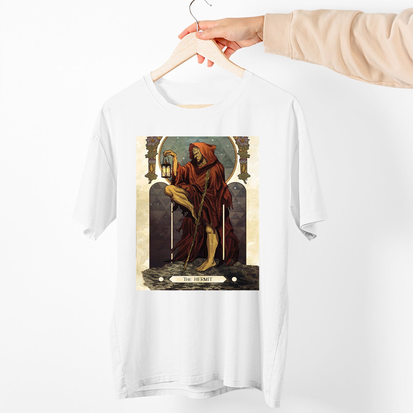 Oro Street Fighter Tarot Card Premium Unisex T-shirt