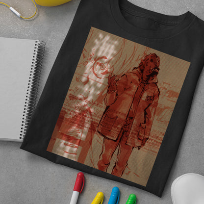 Otacon Hal Emmerich MGS1 MGS Unisex T-shirt, Gamer Shirt, Gaming Gift