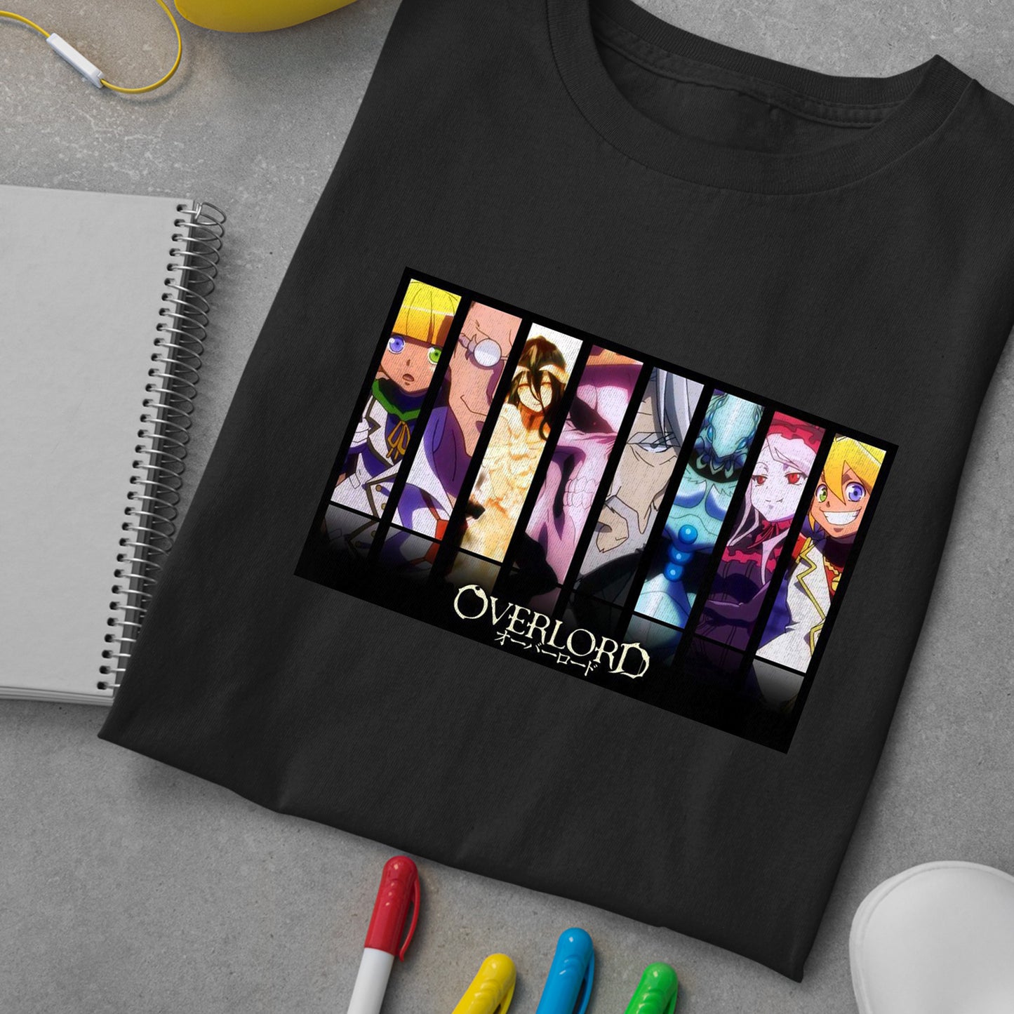 Overlord Character Shirt, Overlord Shirt, Anime Shirt, Anime Graphic Tee, Unisex Shirt, Gift Him, Gift Her, Gift Boy Gift Girl, Anime Gifts, Anime Tshirt
