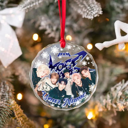 P1harmony Ornament, Custom Name Ornament For P1ece, Kpop Keepsake