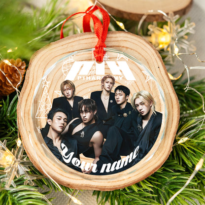 Personalized P1harmony Ornament, Custom KPOP Ornament For Fans