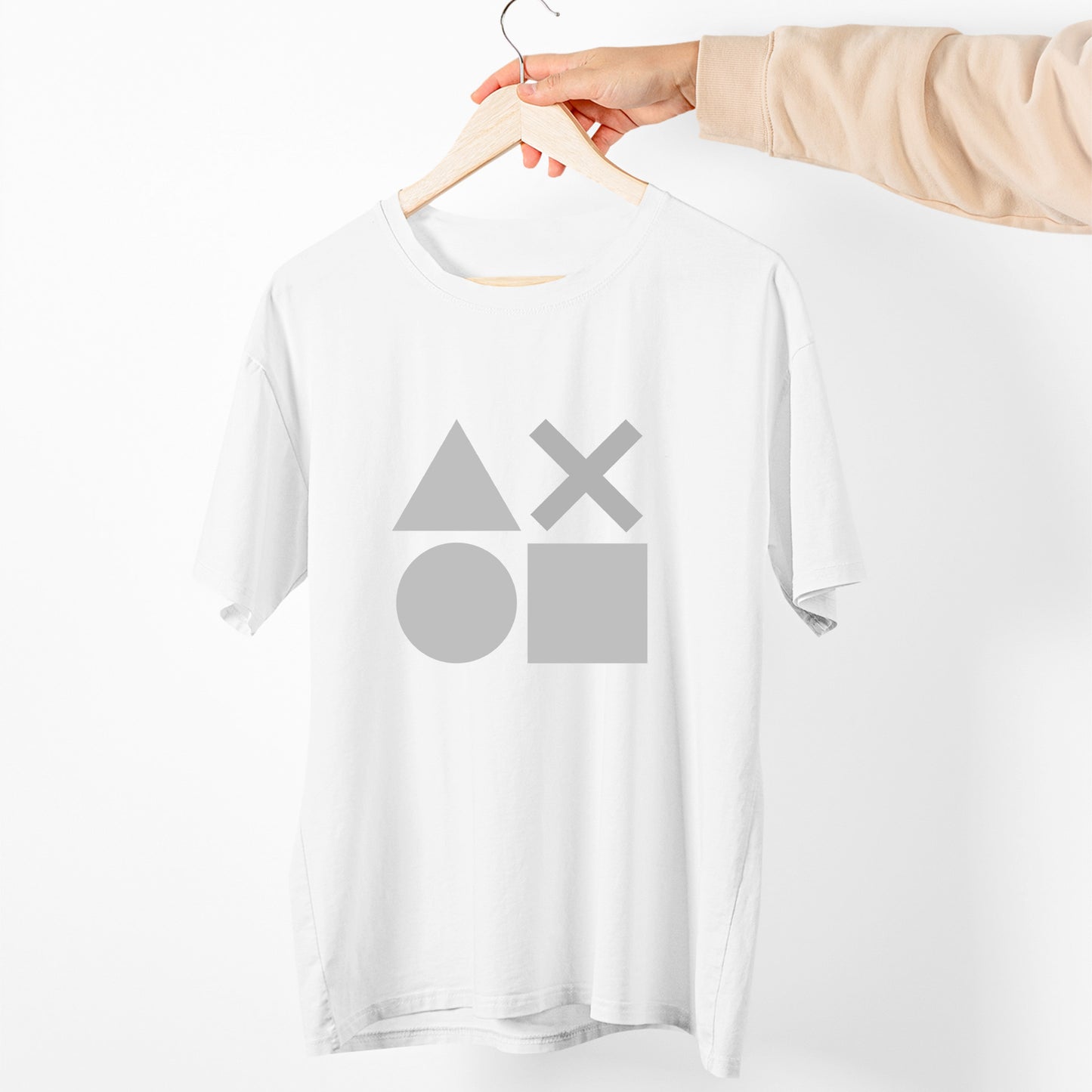 PSX Buttons Symbol Unisex T-shirt, Gamer Shirt, Gaming Gift