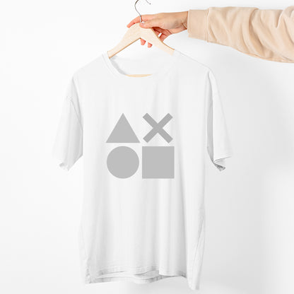 PSX Buttons Symbol Unisex T-shirt, Gamer Shirt, Gaming Gift