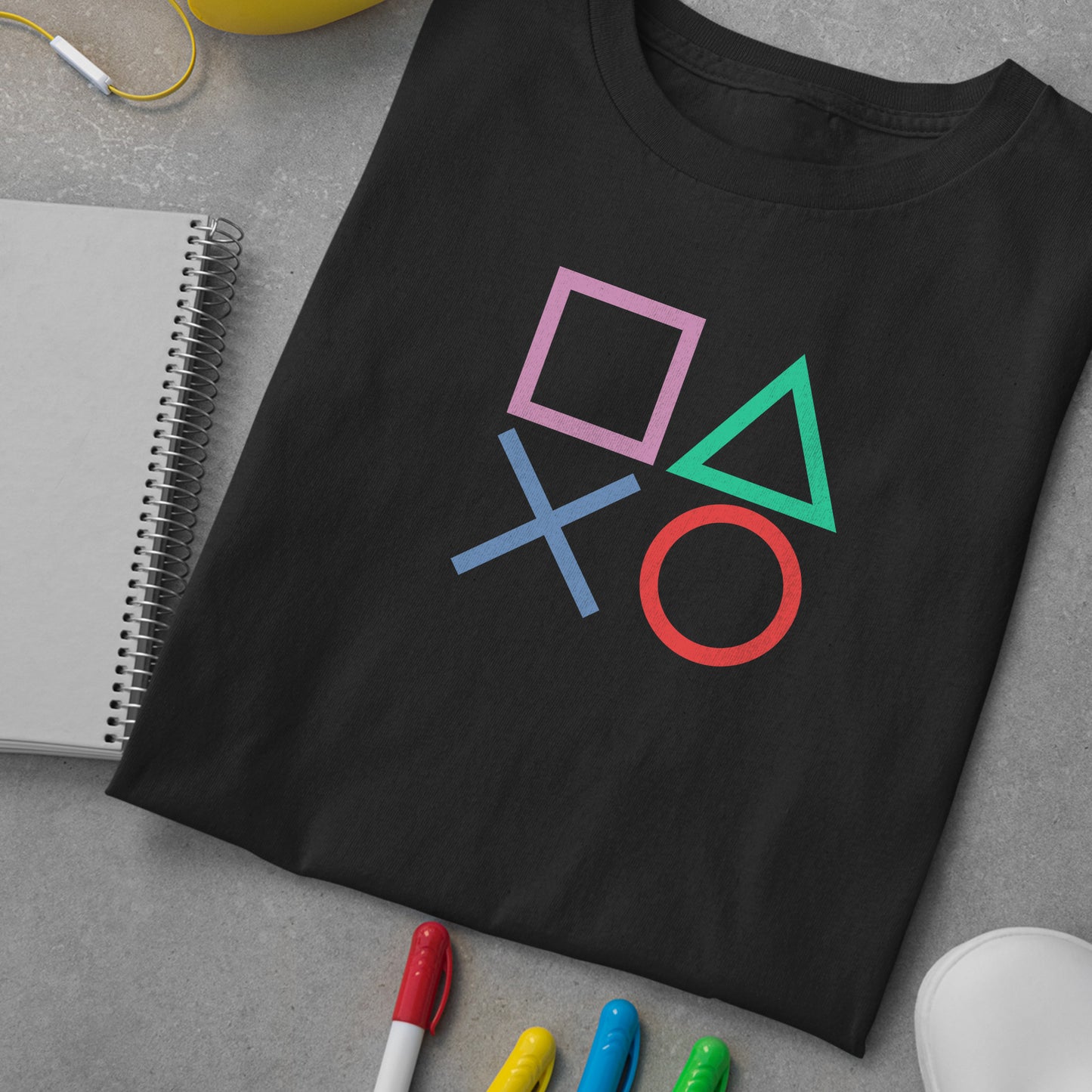 PSX Symbol Retro Gaming Unisex T-shirt, Gamer Shirt, Gaming Gift
