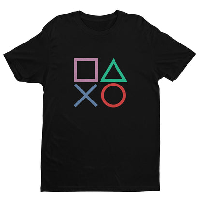 PSX Symbol Retro Gaming Unisex T-shirt, Gamer Shirt, Gaming Gift