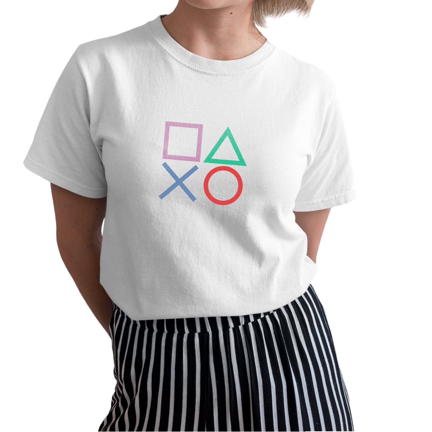 PSX Symbol Retro Gaming Unisex T-shirt, Gamer Shirt, Gaming Gift
