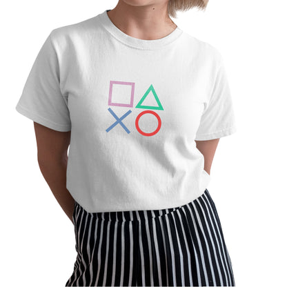 PSX Symbol Retro Gaming Unisex T-shirt, Gamer Shirt, Gaming Gift