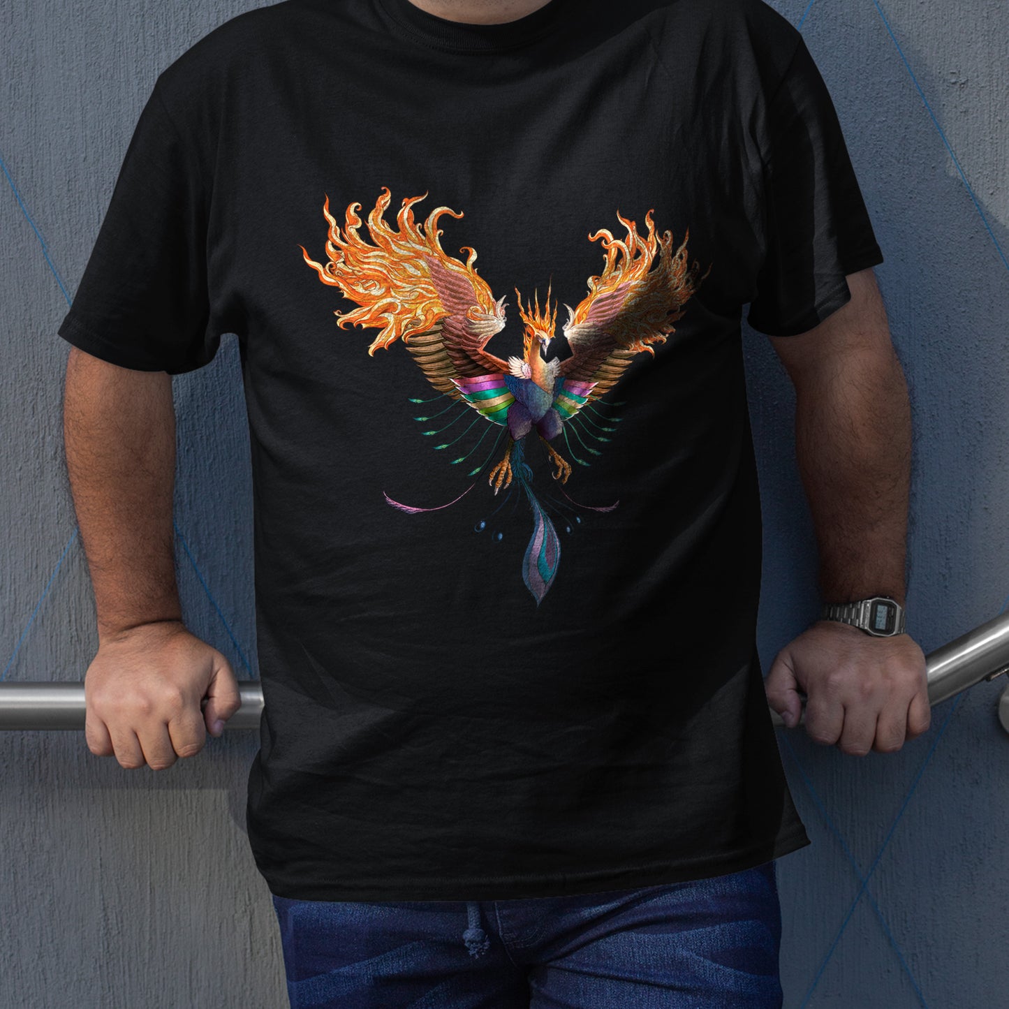 Phoenix Summon | Final Fantasy VII: Crisis Core Premium Unisex T-shirt