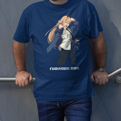 Makima ChainsawMan Shirt, Chainsaw Devil Shirt, Chainsaw Man Shirt, Power ChainsawMan Shirt