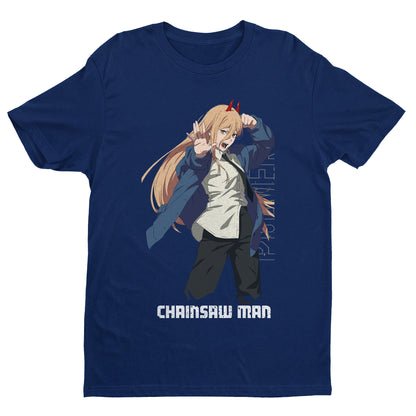 Makima ChainsawMan Shirt, Chainsaw Devil Shirt, Chainsaw Man Shirt, Power ChainsawMan Shirt
