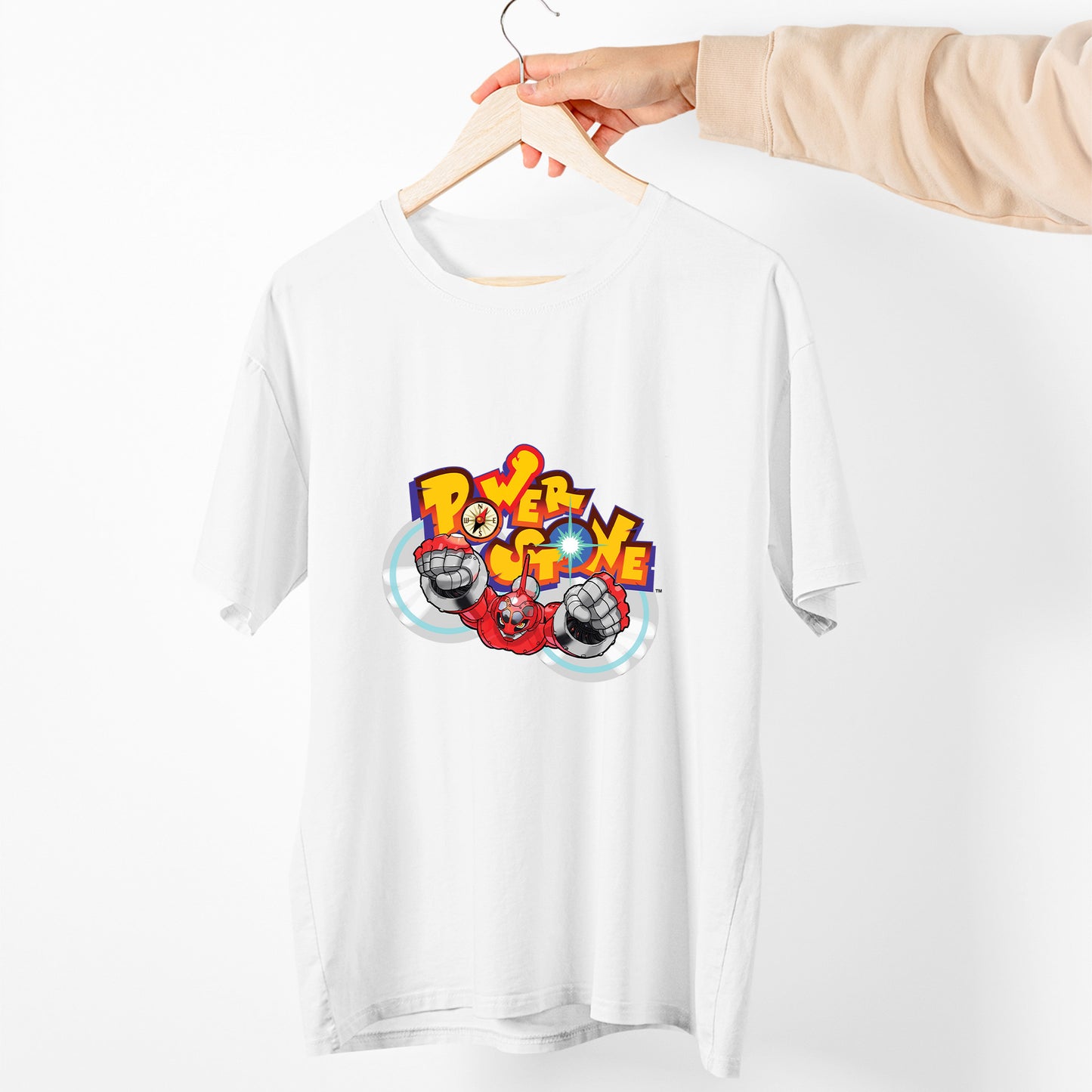 Powerful Stone Title Logo Premium Unisex T-shirt