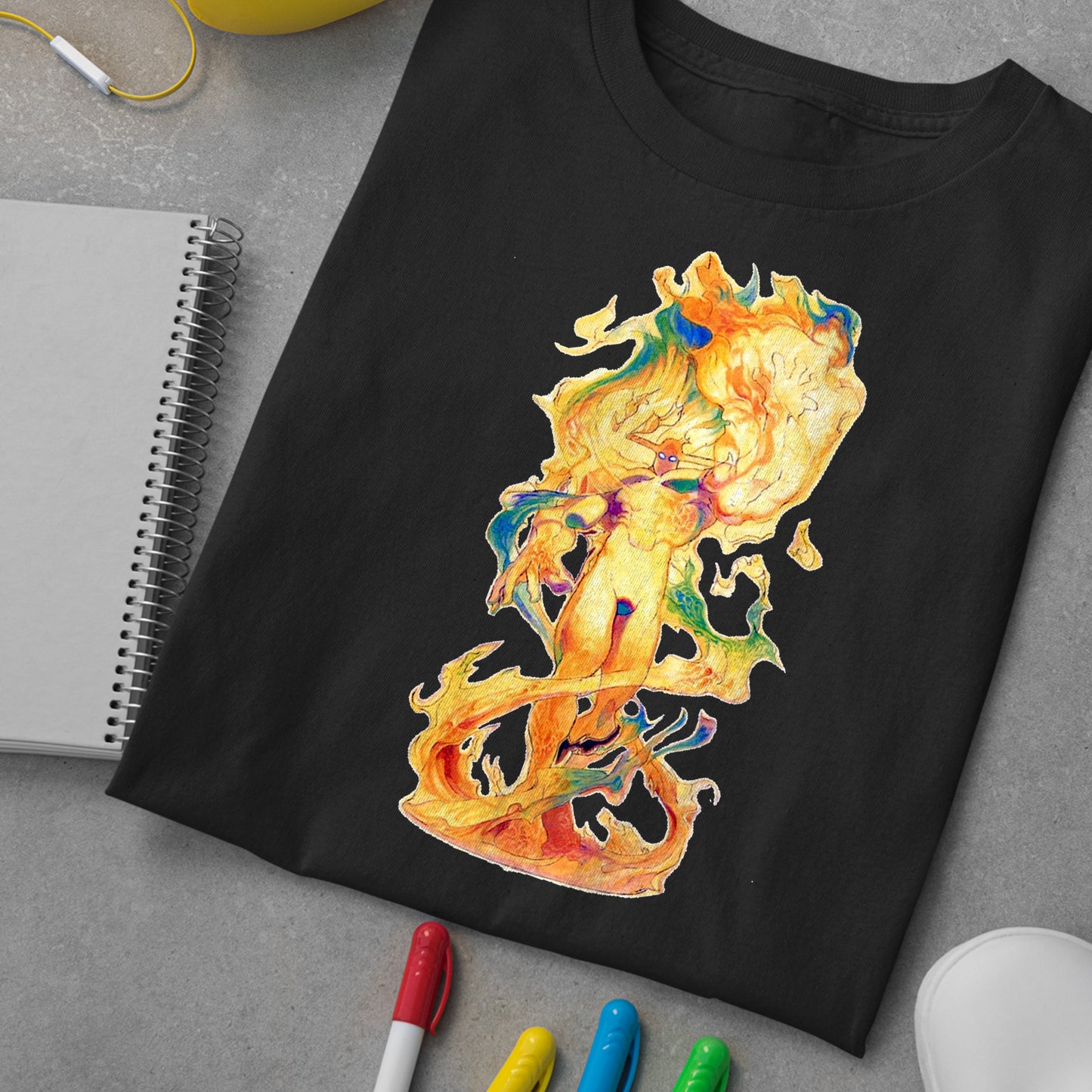 Pyron OG Vampire Daarkstalkers Night Warriors Unisex T-shirt, Gamer Shirt, Gaming Gift