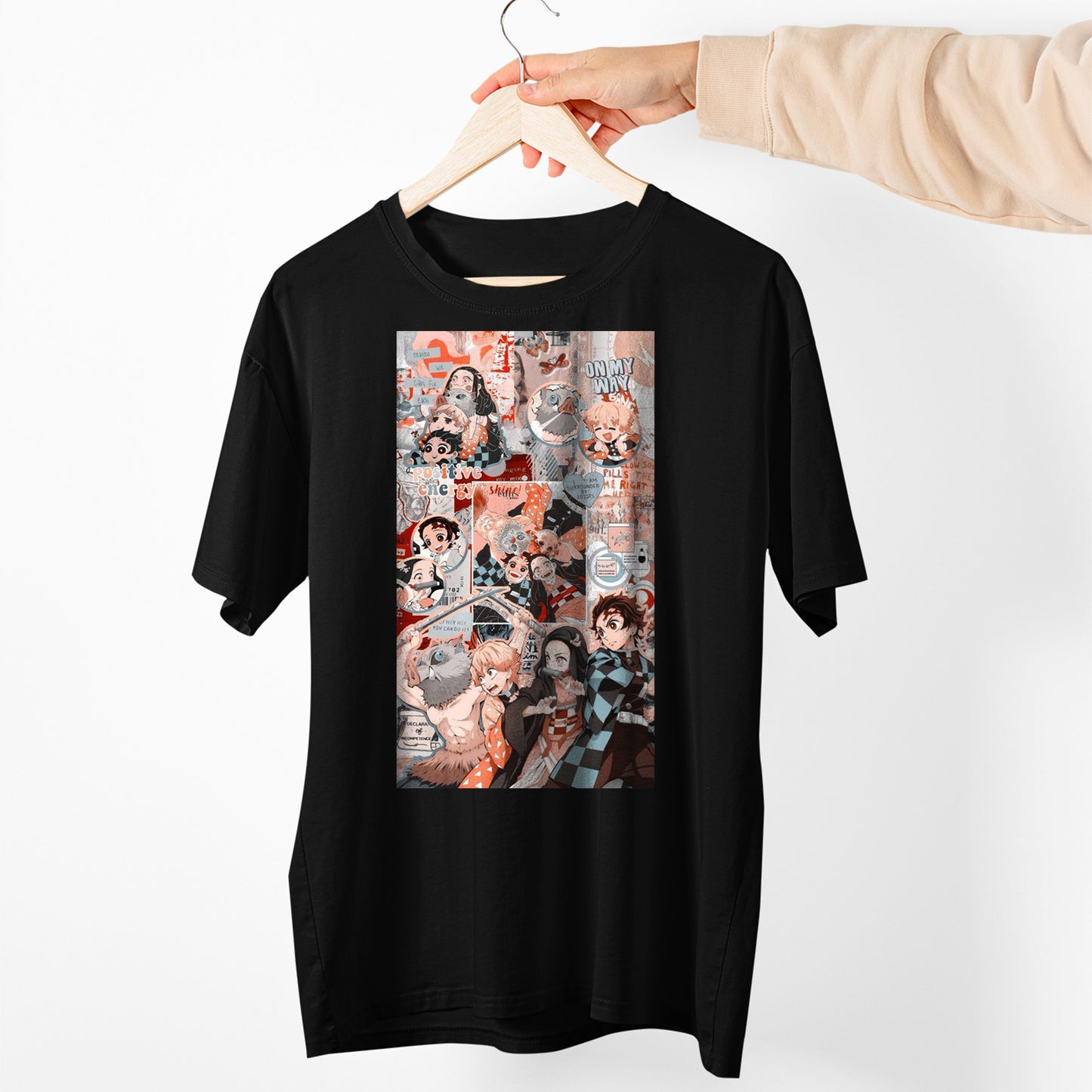 Quartet Collage Art | Demon Slayer: Kimetsu no Yaiba Premium Unisex T-Shirt