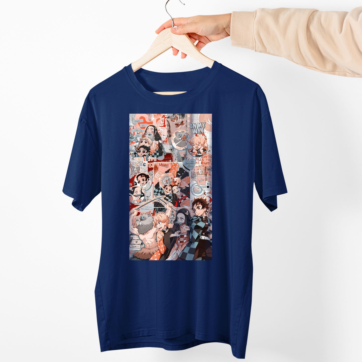 Quartet Collage Art | Demon Slayer: Kimetsu no Yaiba Premium Unisex T-Shirt