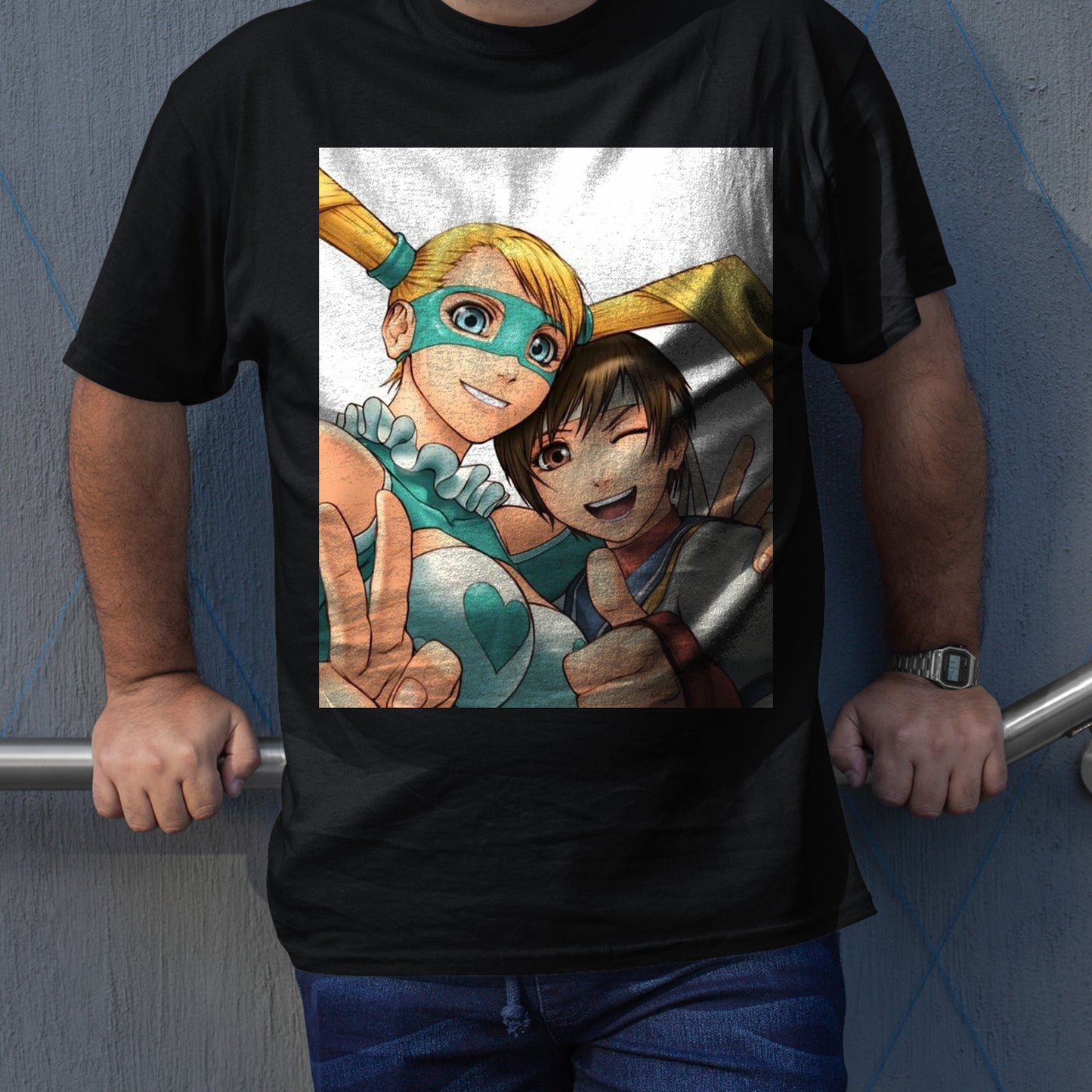 R Mika & Sakura Peace | Street Fighter Premium Unisex T-shirt