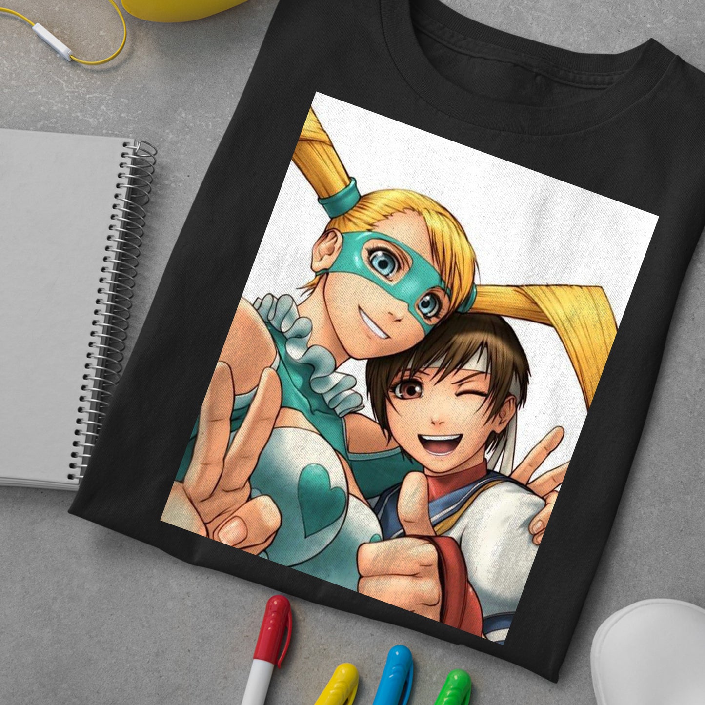 R Mika & Sakura Peace | Street Fighter Premium Unisex T-shirt