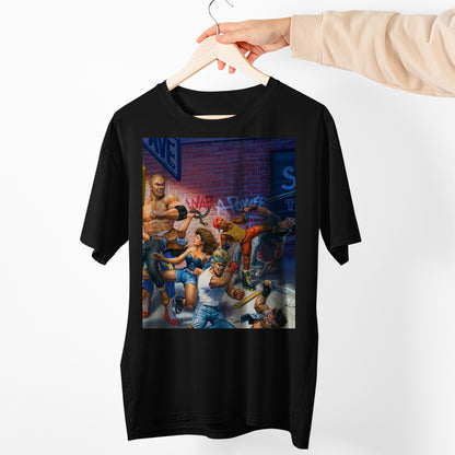 Rage On The Streets | Street Fighter 3 Cover Premium Unisex T-shirt