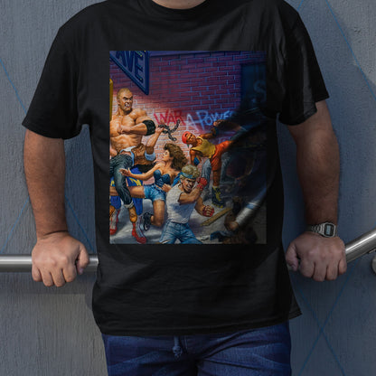 Rage On The Streets | Street Fighter 3 Cover Premium Unisex T-shirt