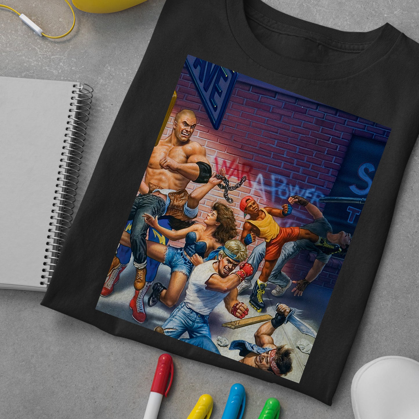 Rage On The Streets | Street Fighter 3 Cover Premium Unisex T-shirt