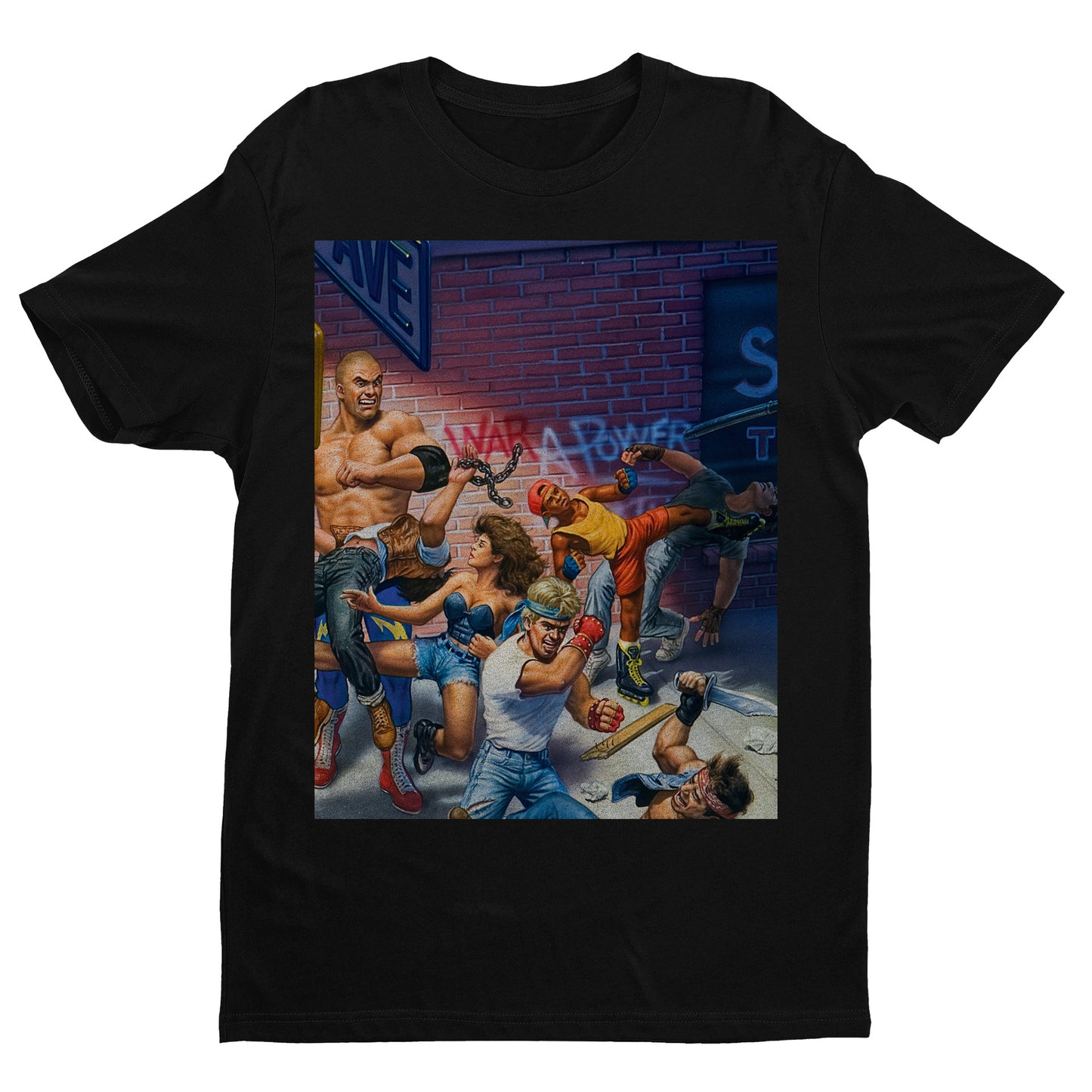 Rage On The Streets | Street Fighter 3 Cover Premium Unisex T-shirt