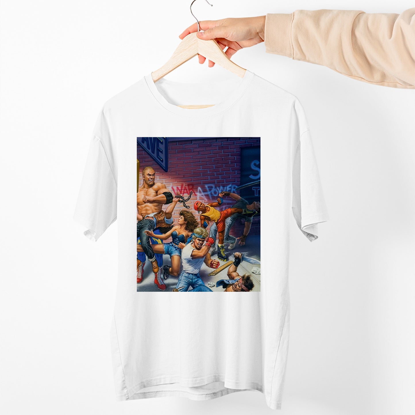 Rage On The Streets | Street Fighter 3 Cover Premium Unisex T-shirt