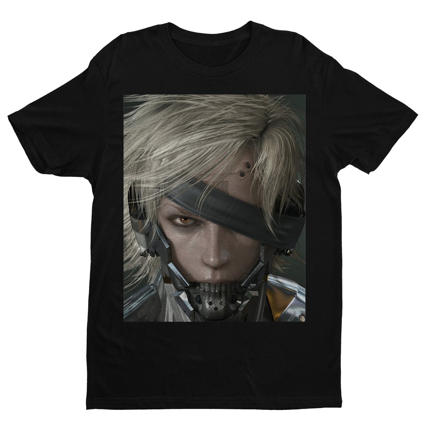 Raiden Face Metal Gear Rising Premium Unisex T-shirt