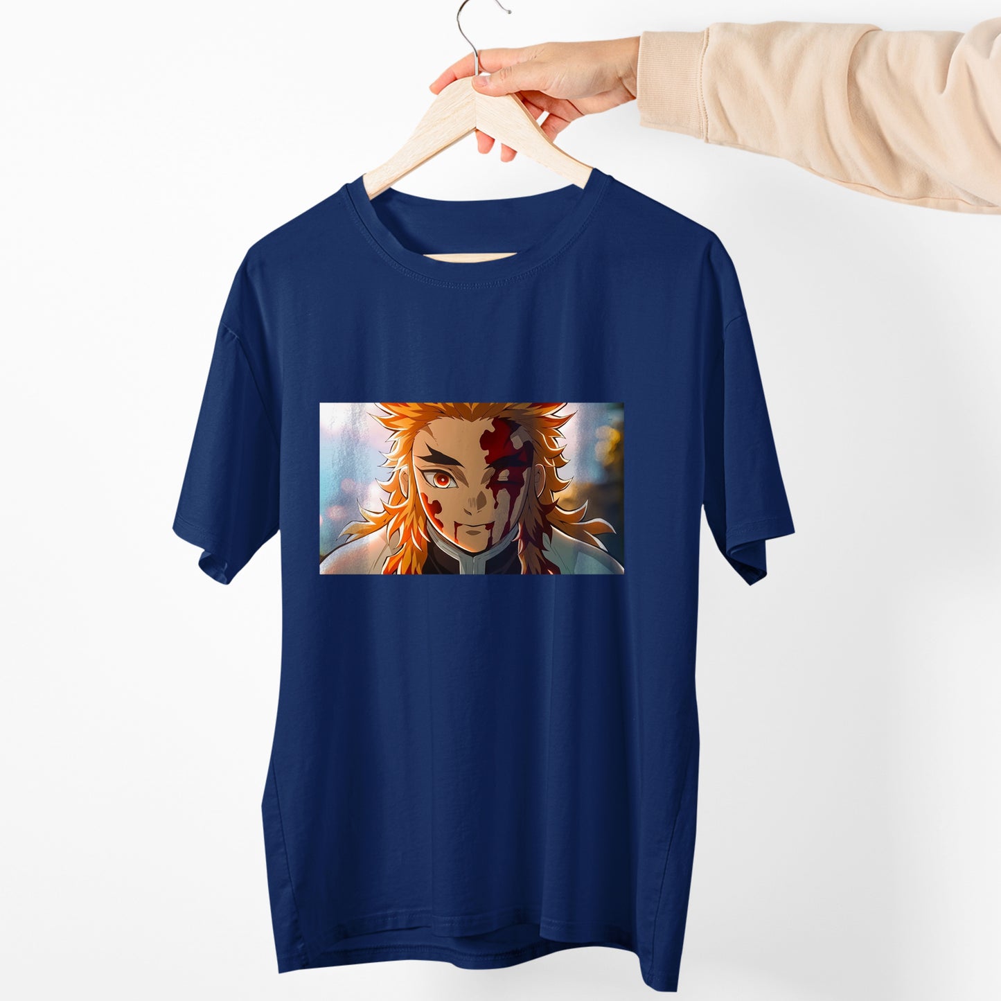 Rengoku Final Fight | Demon Slayer: Kimetsu no Yaiba Premium Unisex T-Shirt