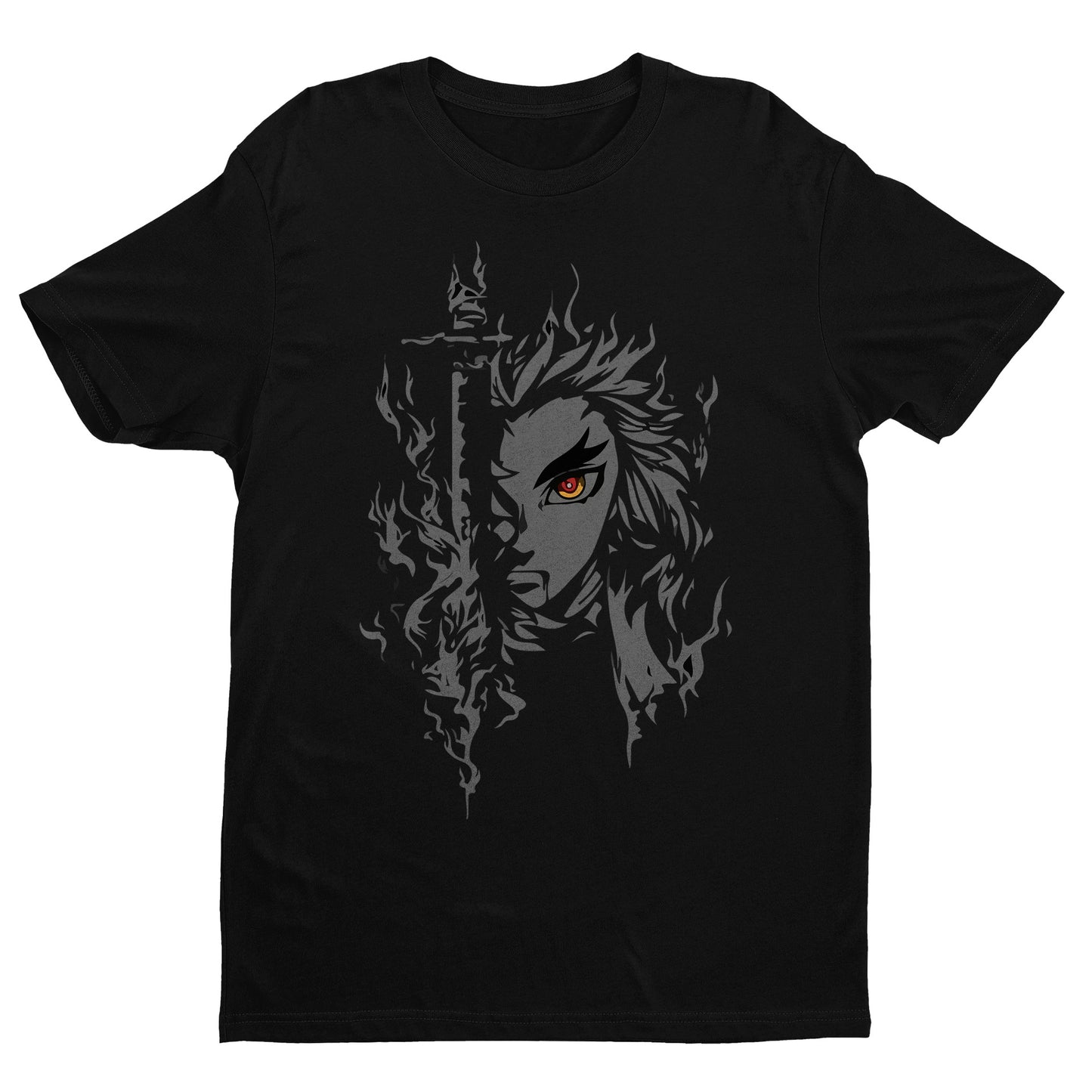 Rengoku Kimetsu Exclusive Art | Demon Slayer: Kimetsu no Yaiba Premium Unisex T-Shirt
