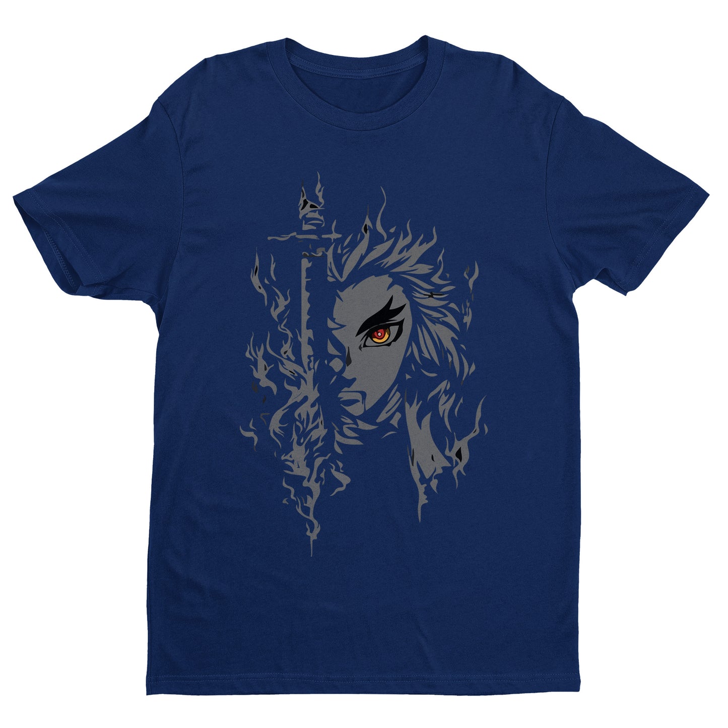 Rengoku Kimetsu Exclusive Art | Demon Slayer: Kimetsu no Yaiba Premium Unisex T-Shirt