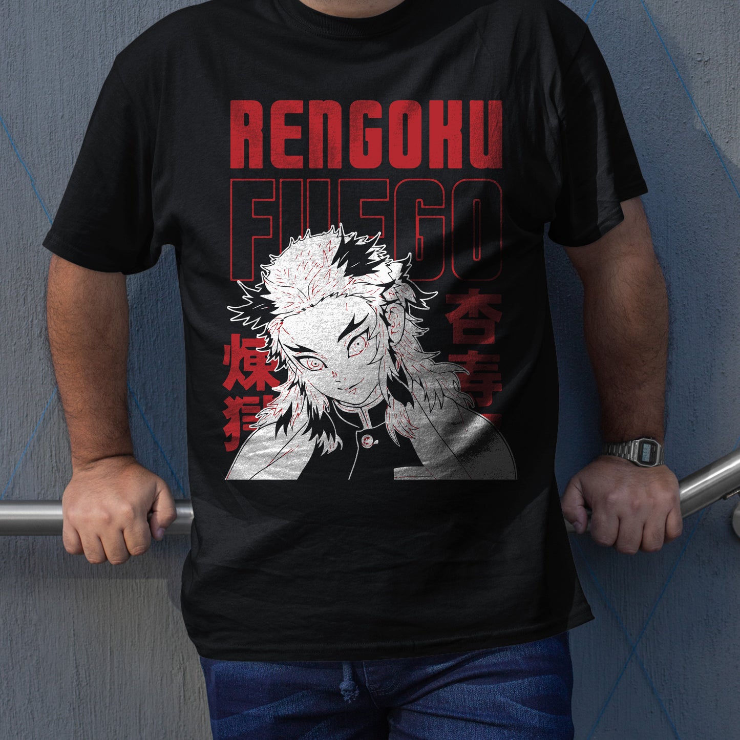 Rengoku Kyojuro | Demon Slayer: Kimetsu no Yaiba Premium Unisex T-Shirt