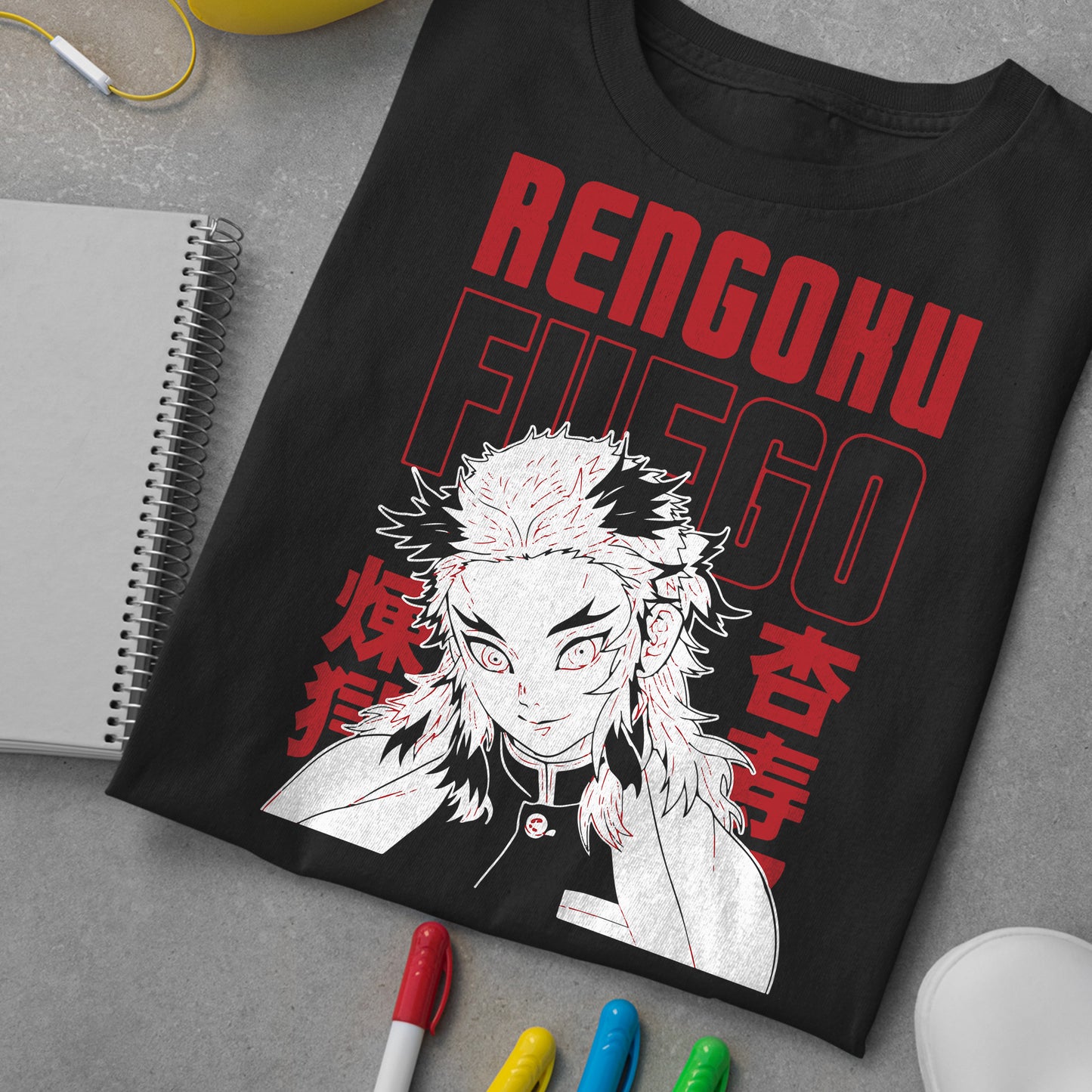 Rengoku Kyojuro | Demon Slayer: Kimetsu no Yaiba Premium Unisex T-Shirt
