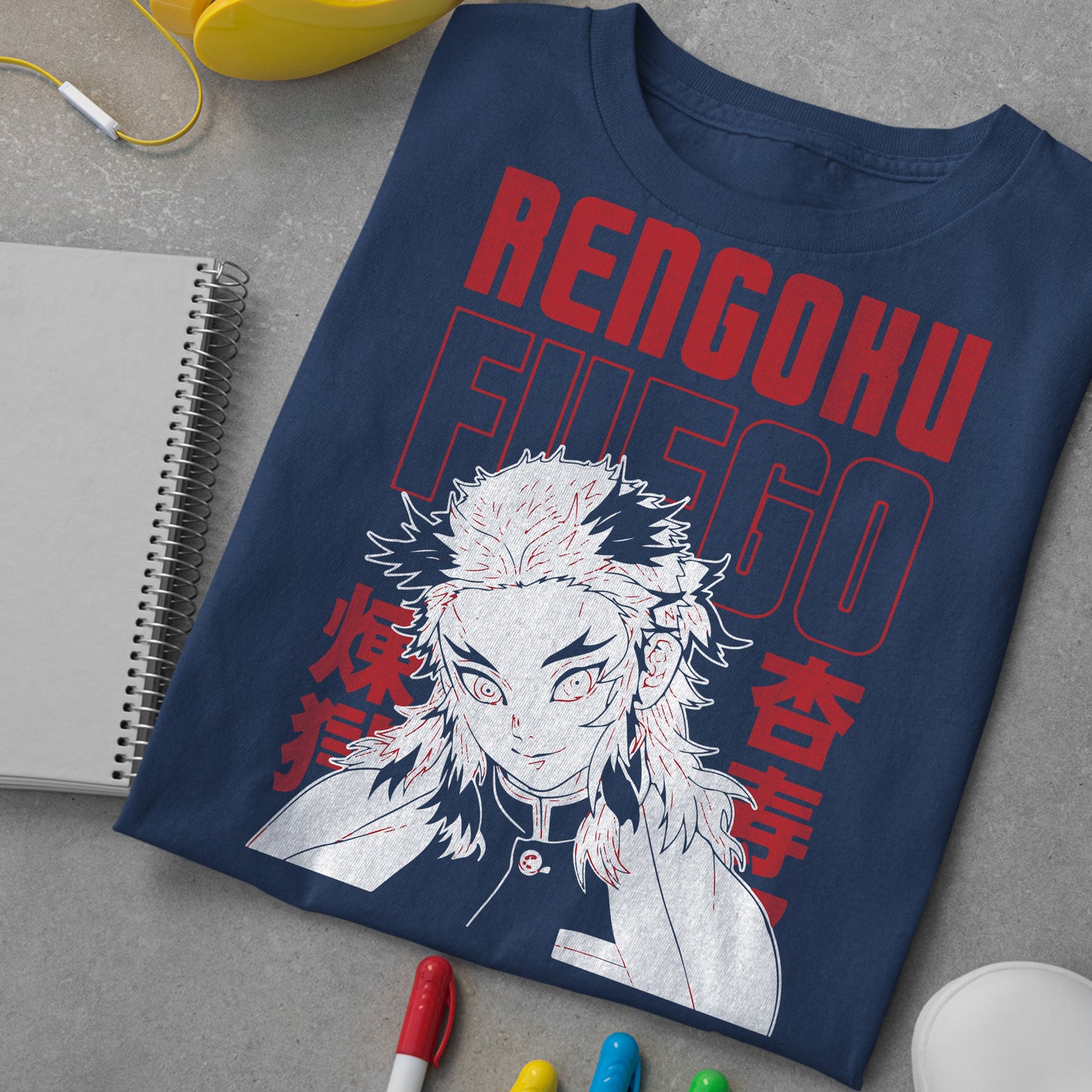 Rengoku Kyojuro | Demon Slayer: Kimetsu no Yaiba Premium Unisex T-Shirt