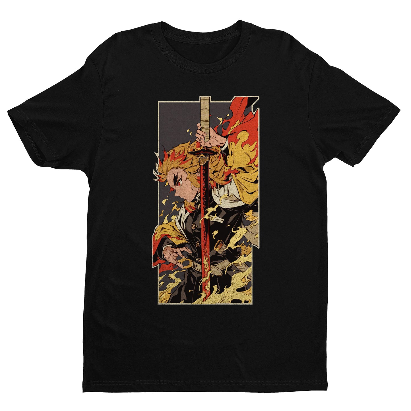 Rengoku Set Your Heart Ablaze | Demon Slayer: Kimetsu no Yaiba Premium Unisex T-Shirt